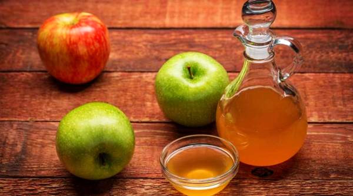 لاغری با سرکه سیب