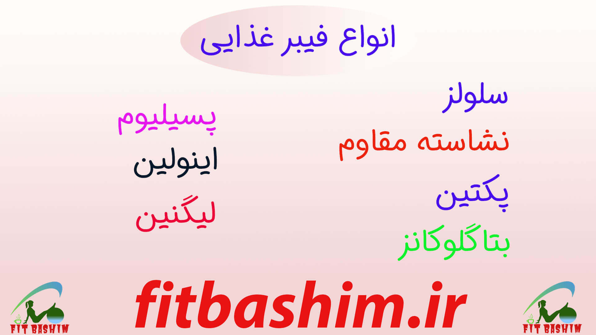 انواع فیبر غذایی انواع فیبر غذایی