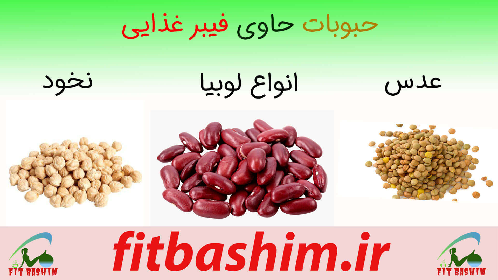 حبوبات حاوی فیبر غذایی حبوبات حاوی فیبر غذایی