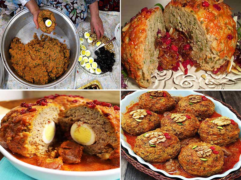 طرز تهیه کوفته تبریزی ساده، کوفته برنجی خوشمزه و مجلسی، کوفته مرغ بدون لپه